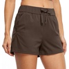 image:imageWillit Womens Shorts Hiking Athletic Shorts Comfy Casual with Pockets 25Deep Brown