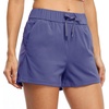 image:imageWillit Womens Shorts Hiking Athletic Shorts Comfy Casual with Pockets 25Denim Blue