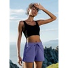 image:imageWillit Womens Shorts Hiking Athletic Shorts Comfy Casual with Pockets 25Denim Blue