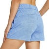 image:imageWillit Womens Shorts Hiking Athletic Shorts Comfy Casual with Pockets 25Heather Blue