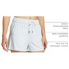 image:imageWillit Womens Shorts Hiking Athletic Shorts Comfy Casual with Pockets 25Heather White