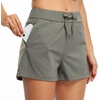 image:imageWillit Womens Shorts Hiking Athletic Shorts Comfy Casual with Pockets 25Olive Green
