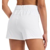 image:imageWillit Womens Shorts Hiking Athletic Shorts Comfy Casual with Pockets 25White