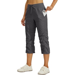 image:imageWillit Womens Capri Pants QuickDry Hiking PantsShale