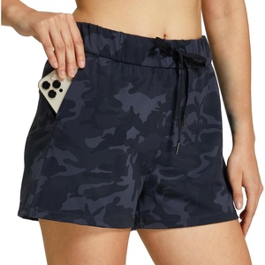 image:imageWillit Womens Shorts Hiking Athletic Shorts Comfy Casual with Pockets 25Black Camo