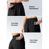 image:imageWillit Womens 4 Linen Blend Casual ShortsBlack