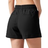 image:imageWillit Womens 4 Linen Blend Casual ShortsBlack