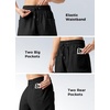 image:imageWillit Womens 4 Linen Blend Casual ShortsBlackupdate