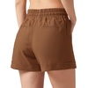 image:imageWillit Womens 4 Linen Blend Casual ShortsCaramel