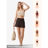 image:imageWillit Womens 4 Linen Blend Casual ShortsDark Brown