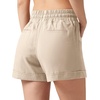 image:imageWillit Womens 4 Linen Blend Casual ShortsKhaki