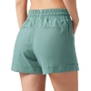 image:imageWillit Womens 4 Linen Blend Casual ShortsLake Green