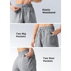 image:imageWillit Womens 4 Linen Blend Casual ShortsLight Gray