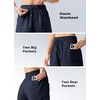 image:imageWillit Womens 4 Linen Blend Casual ShortsNavy Blueupdate