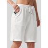 image:imageWillit Womens 4 Linen Blend Casual ShortsWhite
