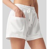image:imageWillit Womens 4 Linen Blend Casual ShortsWhiteupdate