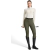 image:imageWillit Womens Fleece Lined Riding Breeches Full Seat Silicone GripOlive