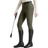 image:imageWillit Womens Fleece Lined Riding Breeches Full Seat Silicone GripOlive