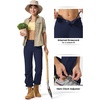 image:imageWillit Womens Hiking Pants Quick Dry Lightweight Stretch Travel Pants with Pockets UPF 50 WaterResistant 29 Navy 12