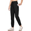 image:imageWillit Womens Linen Joggers Pants Lightweight BreathableBlackupdate