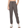 image:imageWillit Womens Linen Joggers Pants Lightweight BreathableGray