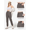 image:imageWillit Womens Linen Joggers Pants Lightweight BreathableGray