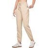 image:imageWillit Womens Linen Joggers Pants Lightweight BreathableKhakiupdate