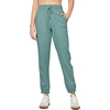 image:imageWillit Womens Linen Joggers Pants Lightweight BreathableLake Green