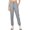 image:imageWillit Womens Linen Joggers Pants Lightweight BreathableLight Gray