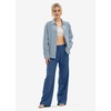 image:imageWillit Womens Linen Shirts Button Down Loose FitLight Blue