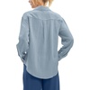 image:imageWillit Womens Linen Shirts Button Down Loose FitLight Blue