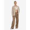 image:imageWillit Womens Linen Shirts Button Down Loose FitLight Khaki