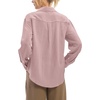 image:imageWillit Womens Linen Shirts Button Down Loose FitPink