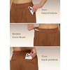 image:imageWillit Womens Linen Shorts Wide LegCaramel