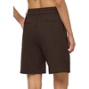 image:imageWillit Womens Linen Shorts Wide LegDark Brown