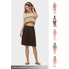 image:imageWillit Womens Linen Shorts Wide LegDark Brown