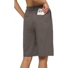 image:imageWillit Womens Linen Shorts Wide LegGray