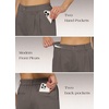 image:imageWillit Womens Linen Shorts Wide LegGray