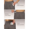 image:imageWillit Womens Linen Shorts Wide LegGray