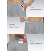 image:imageWillit Womens Linen Shorts Wide LegLight Grayupdate