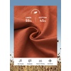 image:imageWillit Womens Linen Shorts Wide LegOrange