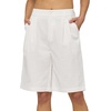 image:imageWillit Womens Linen Shorts Wide LegWhite