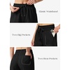 image:imageWillit Womens Linen Shorts with PocketsBlack