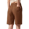 image:imageWillit Womens Linen Shorts with PocketsCaramelupdate