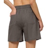 image:imageWillit Womens Linen Shorts with PocketsGray