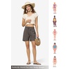 image:imageWillit Womens Linen Shorts with PocketsGrayupdate