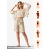image:imageWillit Womens Linen Shorts with PocketsKhakiupdate