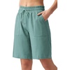 image:imageWillit Womens Linen Shorts with PocketsLake Green