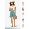 image:imageWillit Womens Linen Shorts with PocketsLake Greenupdate
