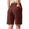 image:imageWillit Womens Linen Shorts with PocketsReddish Brown